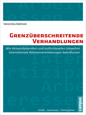 cover image of Grenzüberschreitende Verhandlungen